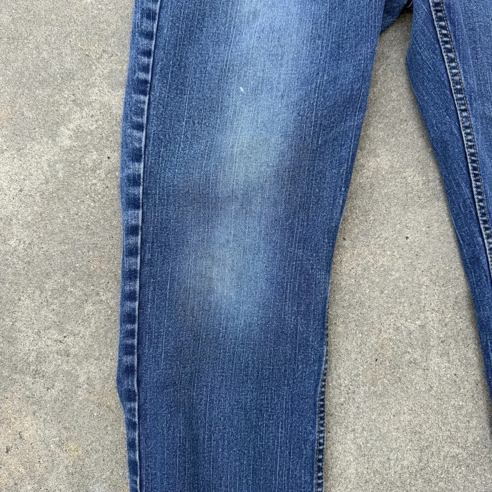 Y2K Unicorno Uomo‎ Italia Jeans Mens 34x30 Blue Denim Straight Leg Made in Italy